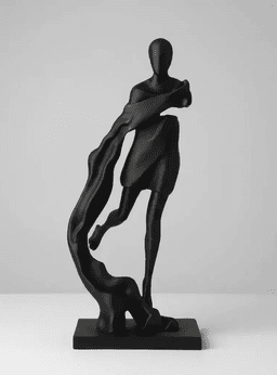 Escultura Elegante Prints Patro - Velo de Silencio