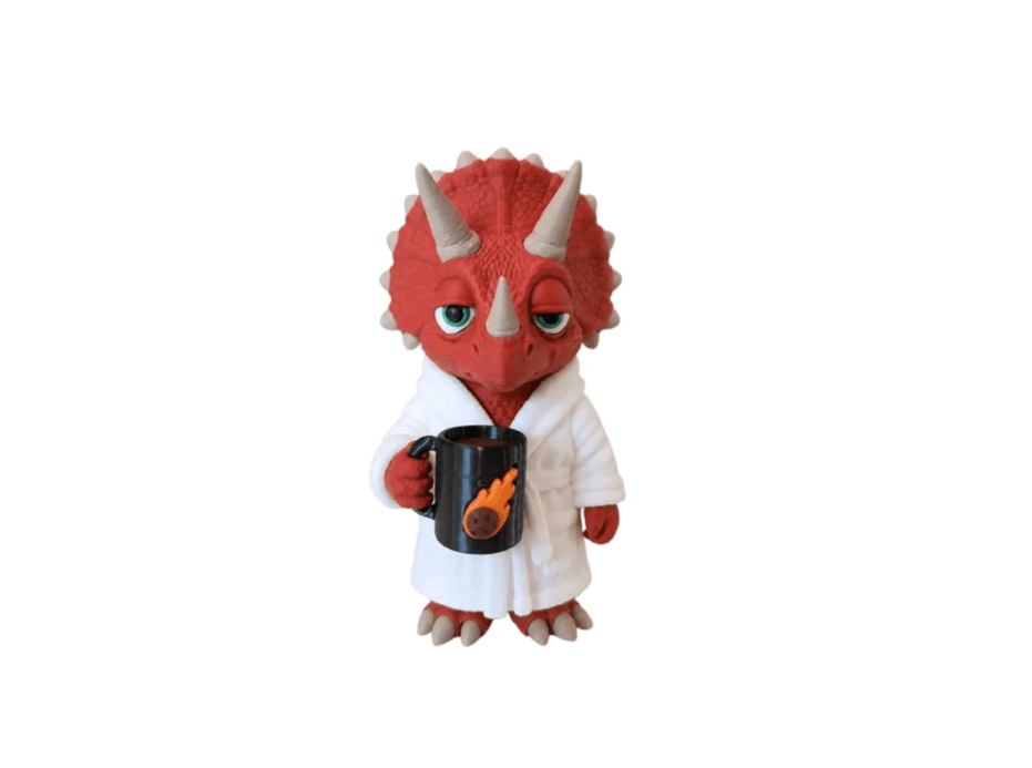 Figura Decorativa Prints Patro- Triceratops Madrugador