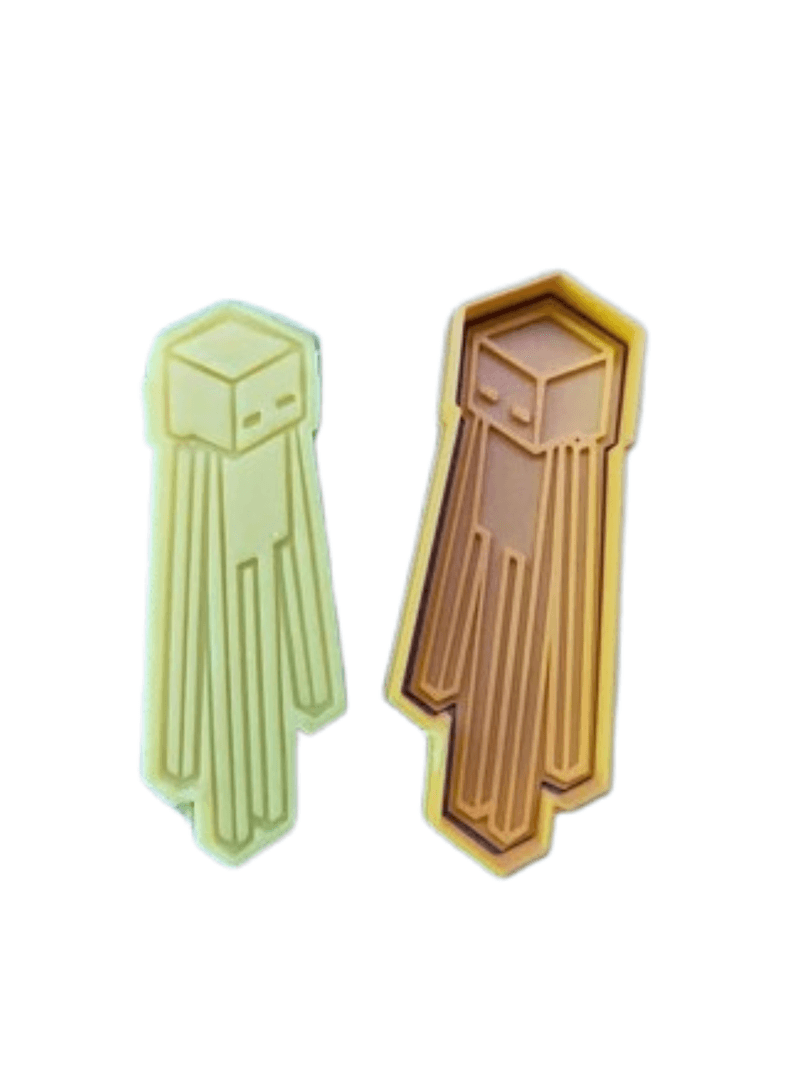 Molde para galletas - Enderman Minecraft