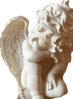 Figura Decoracion- Escultura de Querubin