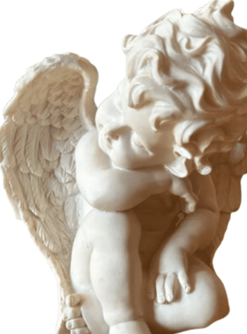 Figura Decoracion- Escultura de Querubin