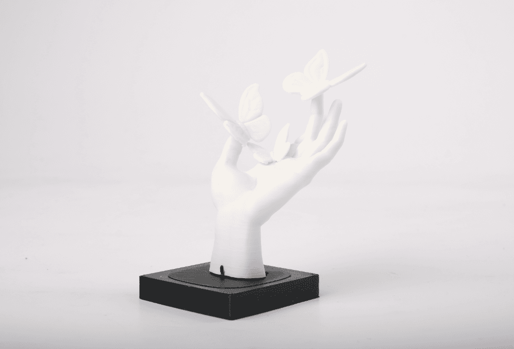 Escultura- Mano de Mariposas