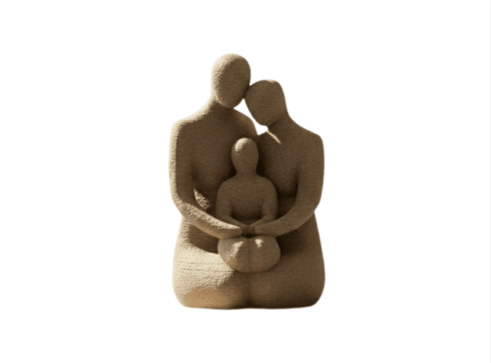 Escultura- Abrazo Familiar