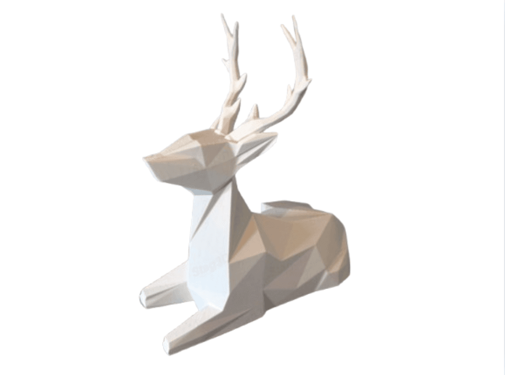 Escultura- Ciervo Geometrico