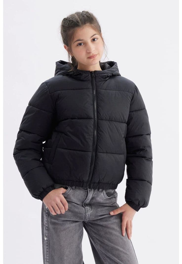 Parka Nina Basica Teen Negro 16