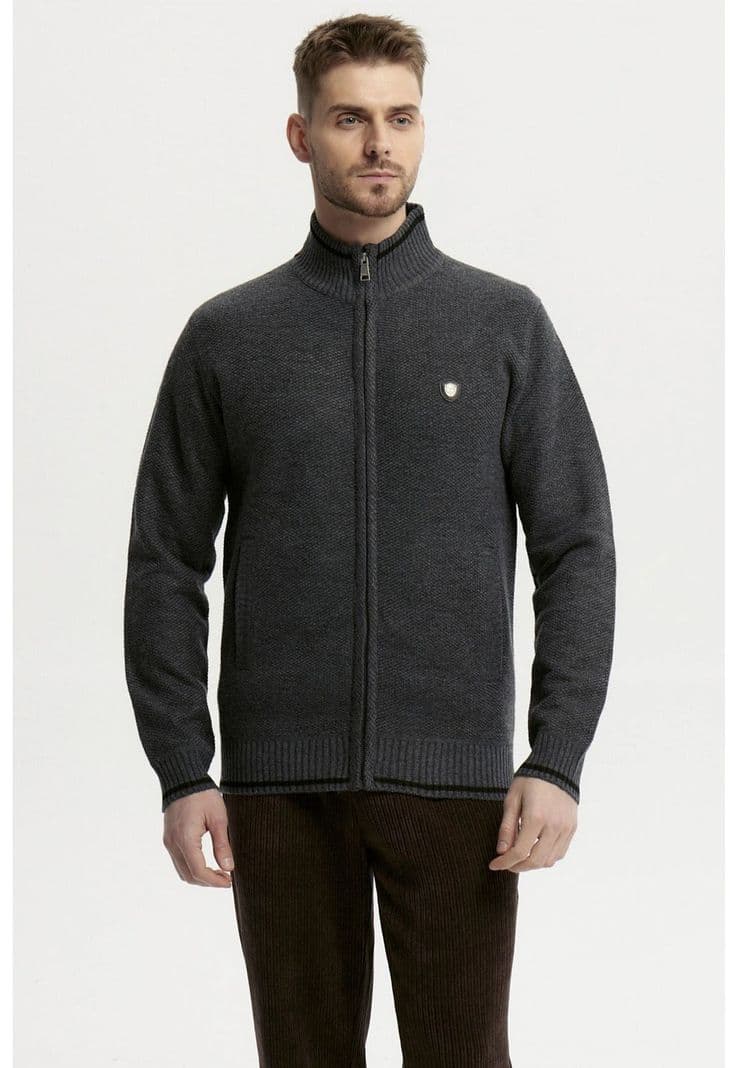 Sweater Hombre Slim Marengo Gris XXL
