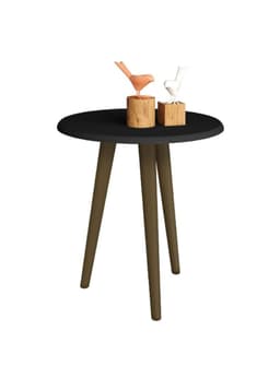 Mesa Lateral Brilhante Negro