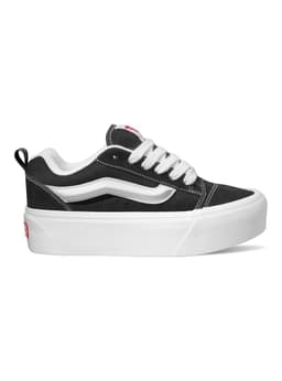 Zapatilla Urbana Knu Stack Blk Cuero Mujer Negro 34.5