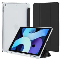 Funda Para iPad 9.7 (5 y 6) Ranura Lapiz Y Atras Traslucida Negro