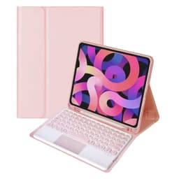 Funda Teclado Touchpad Para iPad Air 4 y 5 (10.9) Rosado