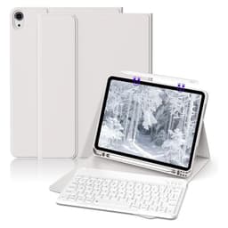 Funda Teclado iPad Air 11 M2/M3 Ranura Lapiz Carga Magnetica Gris