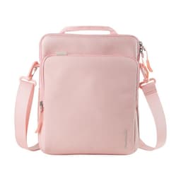Bolso De Hombro Y Mano Para iPad 10.2 Acolchado Total Rosado
