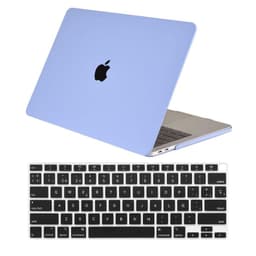 Kit Carcasa Mate y Protector Para MacBook Air M1 y 2020/18 Morado