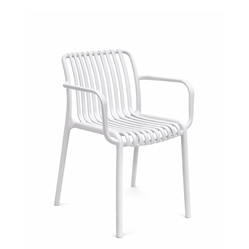 Sitial France Terraza con apoyabrazos Blanco No requiere variantes por talla