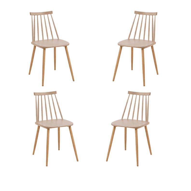 Pack de 4 sillas Windsor reims Beige No requiere variantes por talla