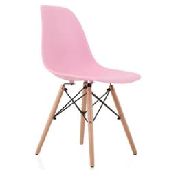 Silla Estilo Eames Clasica Rosado No requiere variantes por talla