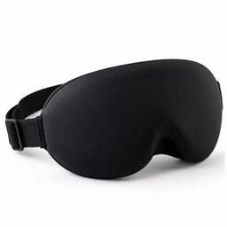 Antifaz para Dormir Ajustable Acolchado Bloqueo de Luz Negro
