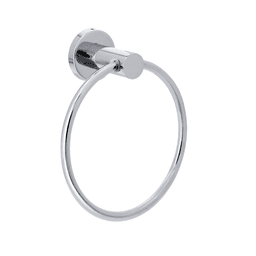 Argolla Toalla Benton Plateado Metalico
