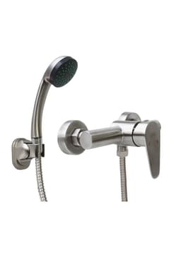 Monomando Ducha Vermont Cromado Acero