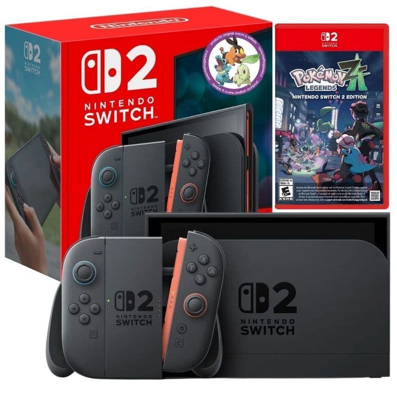 Consola Nintendo Switch 2 + Pokemon Z A Fisico Bundle Exclusivo