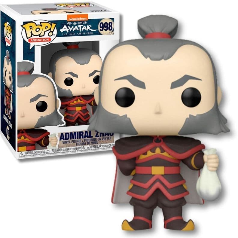 Funko Pop! Animation Avatar Admiral Zhao 998 Diseno 1