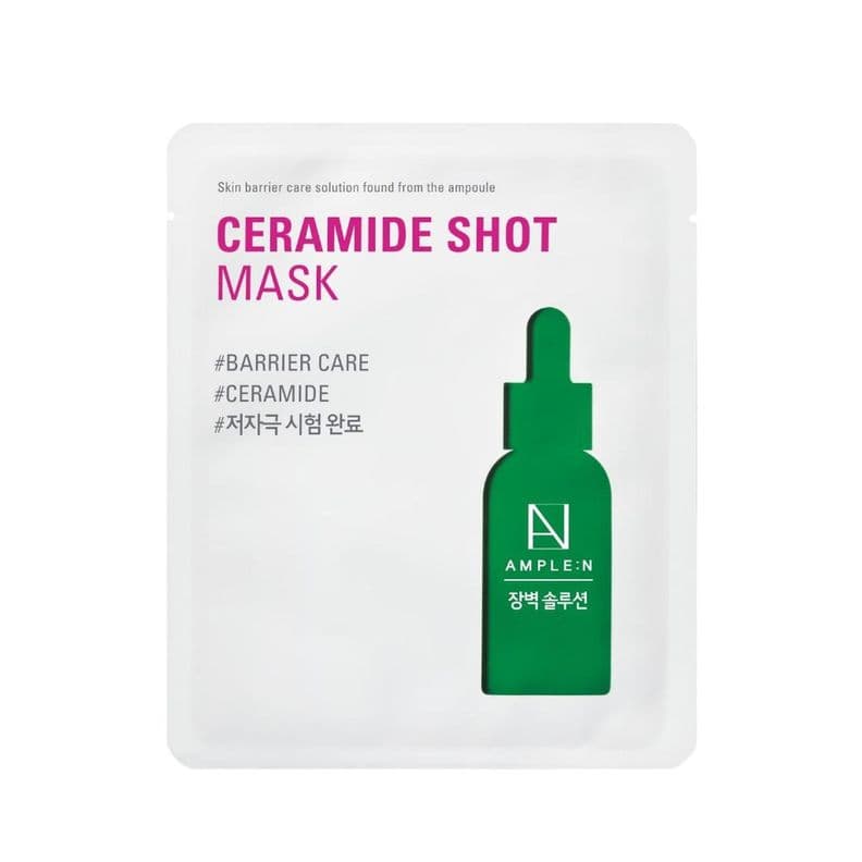 Mascarilla Facial Hidratante AMPLEN Ceramidas Blanco