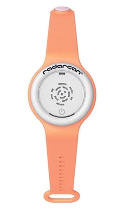 Pulsera Repelente Zancudos Portatil Exterior Radarcan Naranjo 0