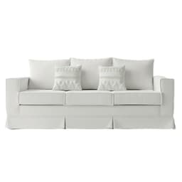 Sofa Pompeya resortes blanco