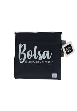 Bolsa Plegable Negra 45*63cm Negro