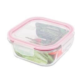 Contenedor Hermetico Vidrio Cuadrado 800ml Diseno 2