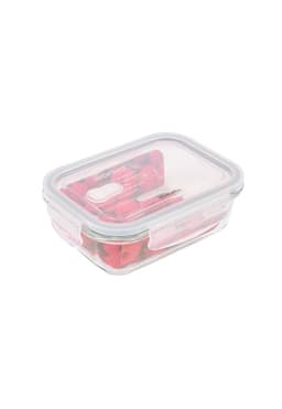 Contenedor Hermetico Vidrio Rectangular 680ml Diseno 2