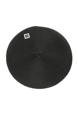 Individual Redondo Negro 38cm