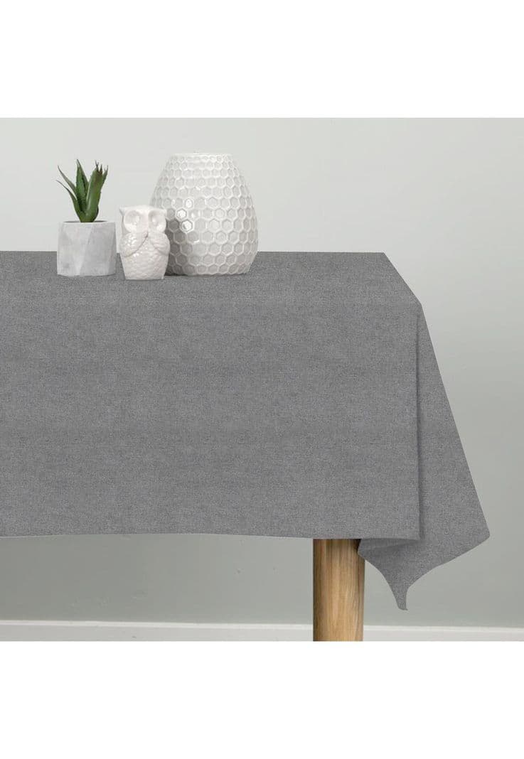 Mantel de Algodon 160*160cm Gris