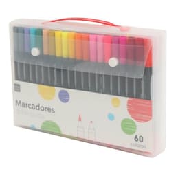 Set Marcadores Colores *60 Blanco