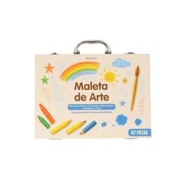 Set de Arte Maleta Portatil 67Pzas Cafe 31
