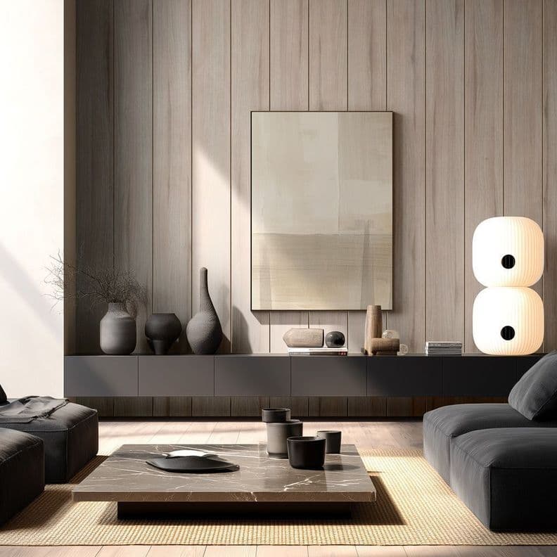 Revestimiento MDF Tableado Nogal Ceniza 12x298x2500