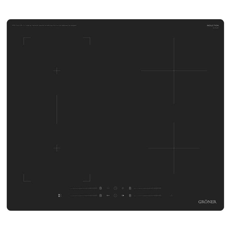 Encimera Induccion Groner Matte Black 4Q