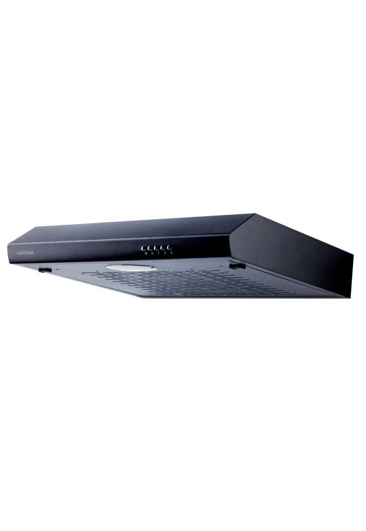 Campana Cocina Extractora Groner Black 60 cm Negro