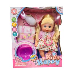 Mu eca Bebe Interactiva Hace Pip Sonidos y Accesorios Natural