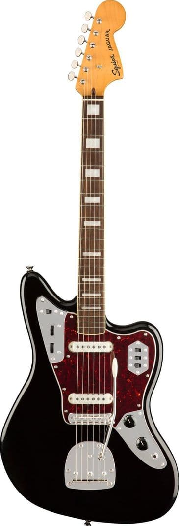 Guitarra Electrica Squier Jaguar Classic Vibe 70s (Negro)