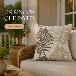 Fundas para cojin Elengantes Desing Hojas Gris 828 Diseno Moderno
