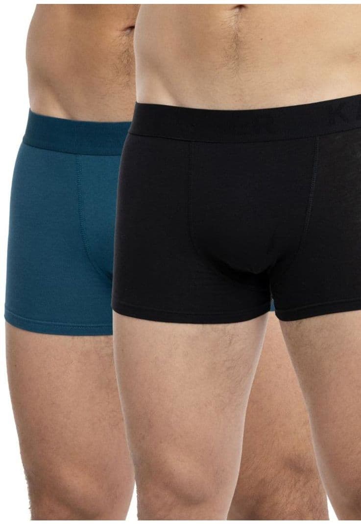 Pack de 2 Boxers Algodon Hombre Kayser Negro S