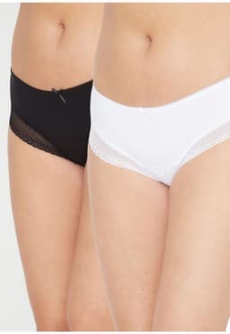 Pack 2X Pantaleta Algodon P2140024W-SUR Kayser Blanco S
