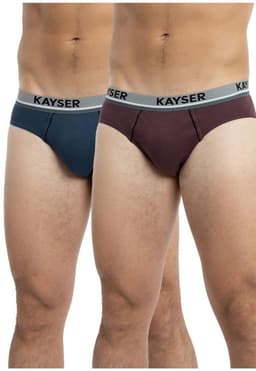 Pack 2 Slip Algodon P291.11-PET1 Azul L