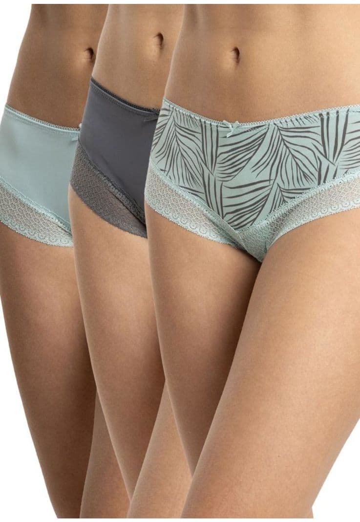 Pack 3 Pantaletas Mujer Kayser P314024-VER1 Verde XXL