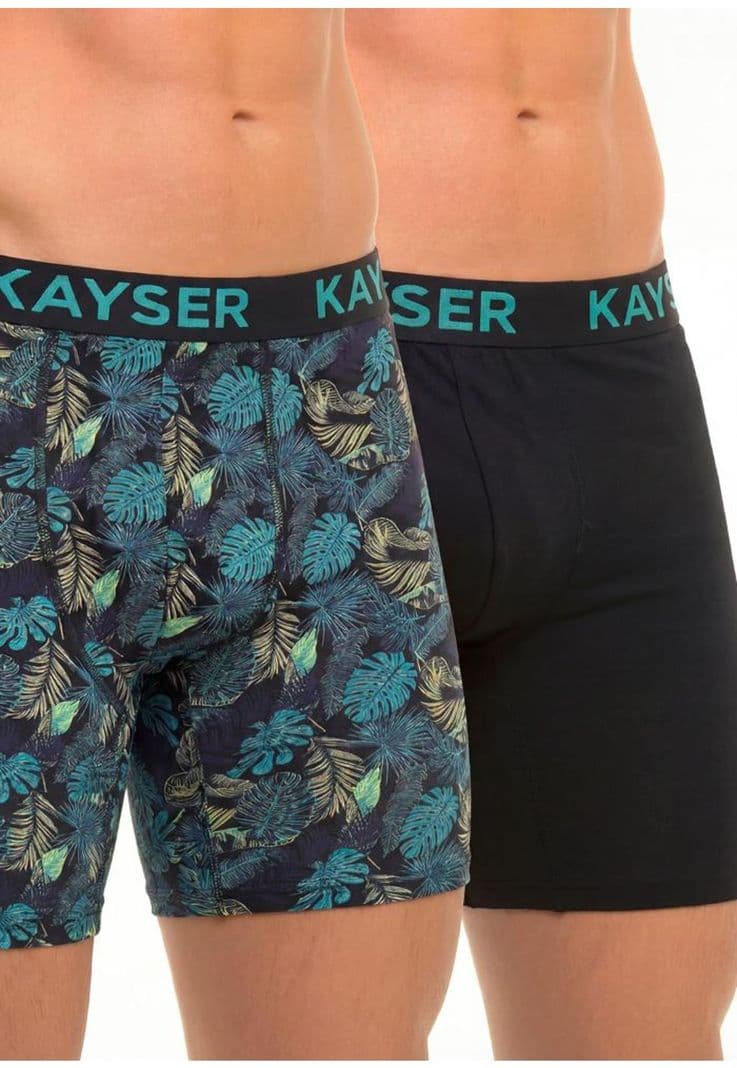 Pack 2 Boxer Bambu P293.221-TUR Turquesa M