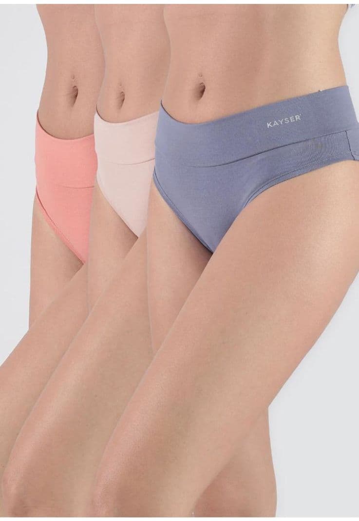 Pack 3X Pantaleta Algodon P314.80-NAR Kayser Naranjo XL