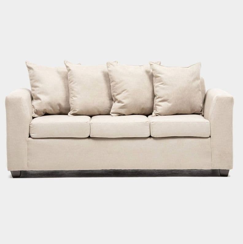 Sofa Viena 3 Cuerpos Beige