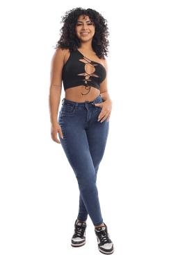 JEANS MUJER PITILLO JE4025A Azul 50