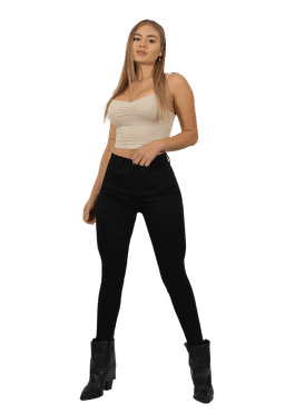 JEANS MUJER JE3338N Negro 36